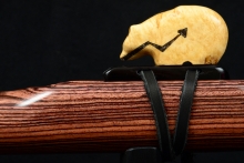 Brazilian Kingwood Native American Flute, Minor, Mid F#-4, #F46G